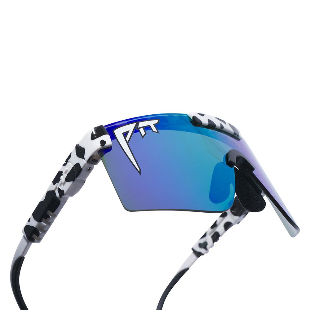 Pit Viper The Cowabunga 2.0 Original Sunglasses - HDPV Polarized Blue-Green Lens - Wide