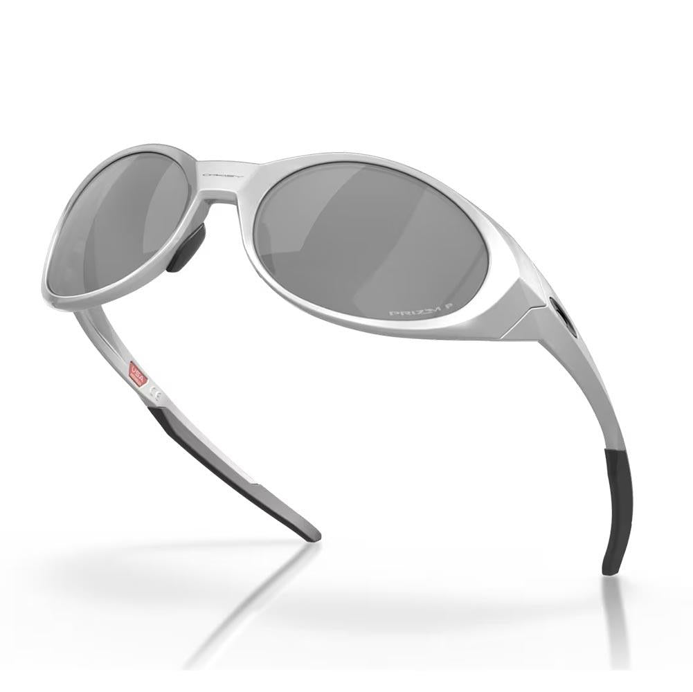 Oakley Eye Jacket Redux Sunglasses Silver - Prizm Black Polarized Lens