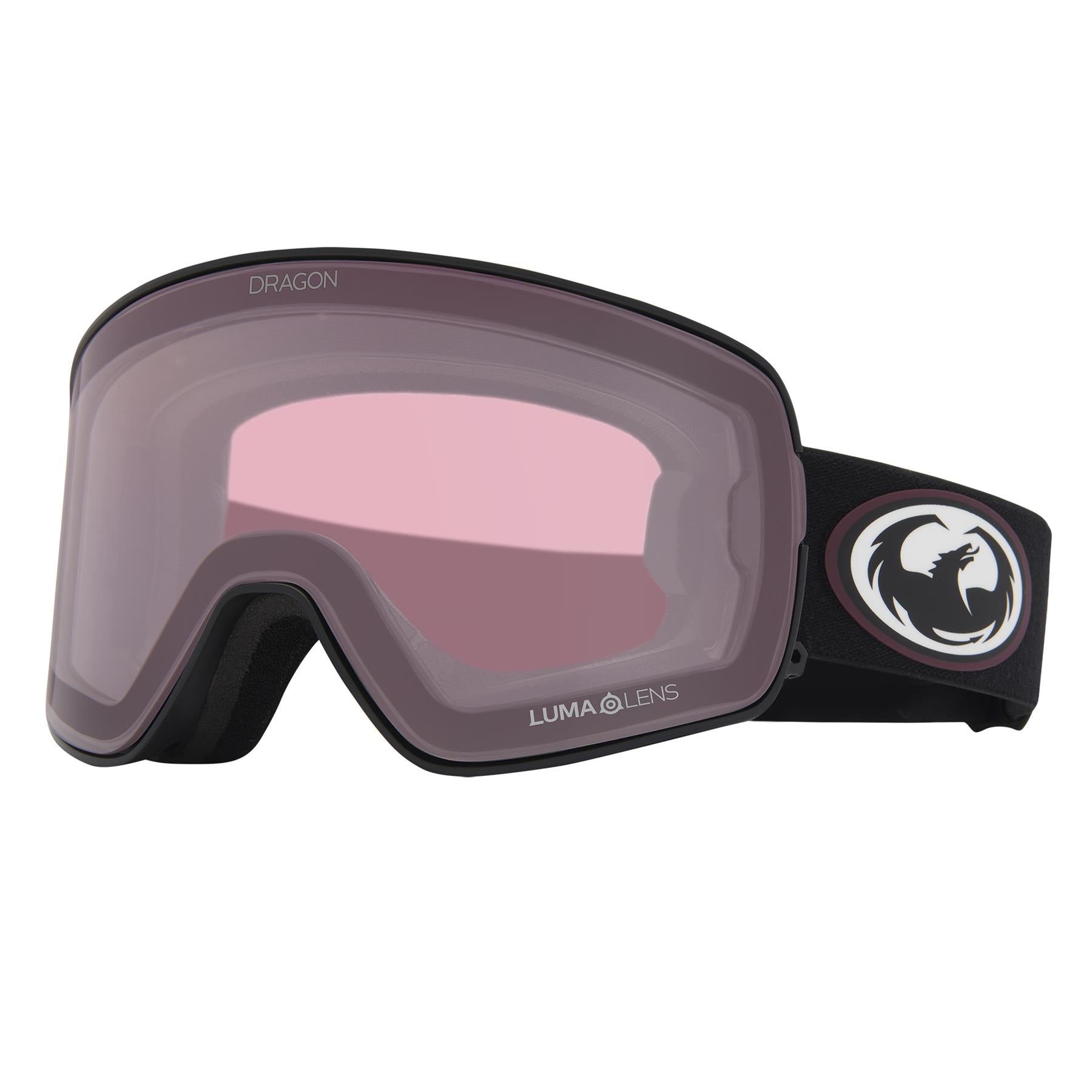 Dragon NFX2 Goggles Old Skool - LL Red Ion + LL Light Rose Lens