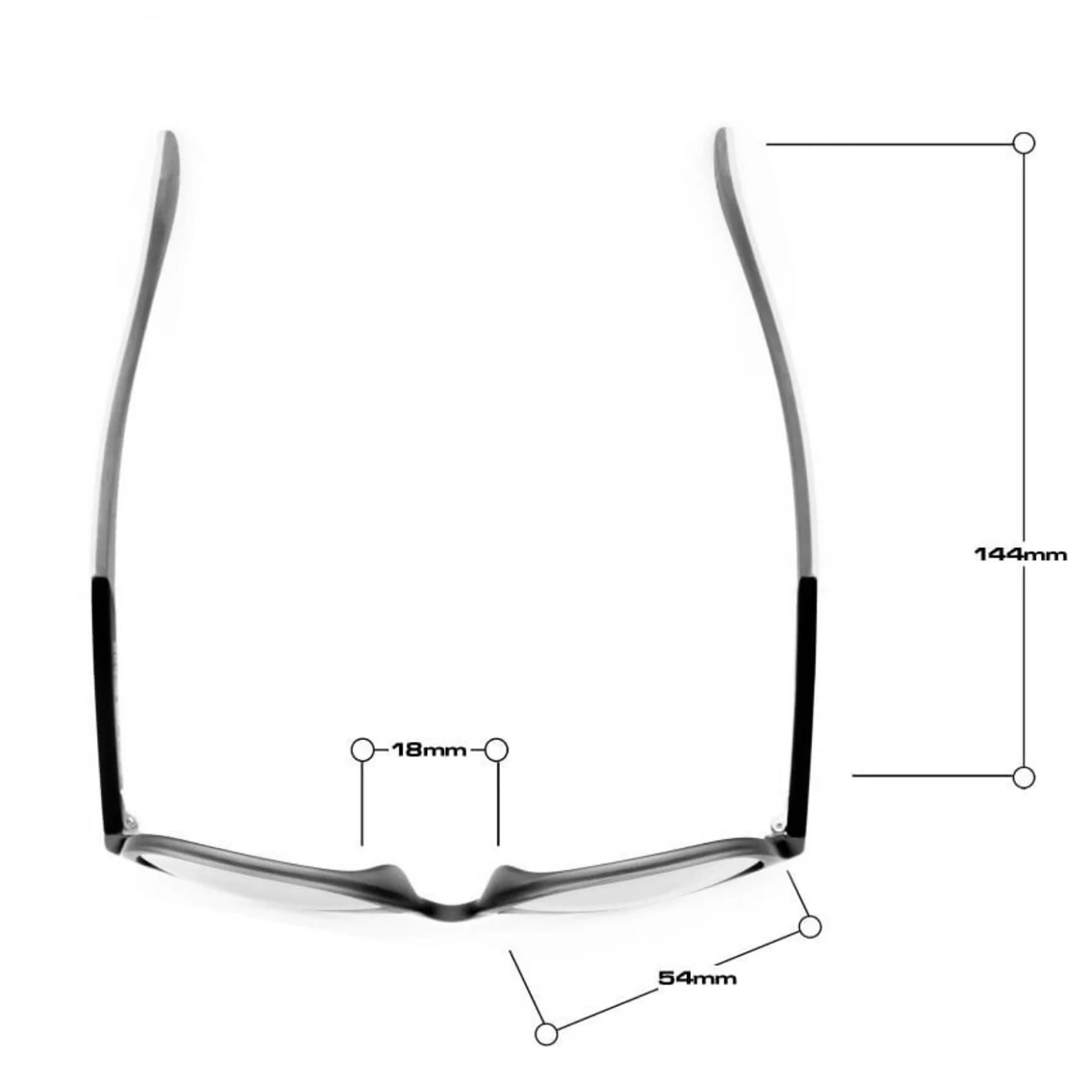 Bloc Fuji Sungasses Crystal Green - Red Mirror Lens