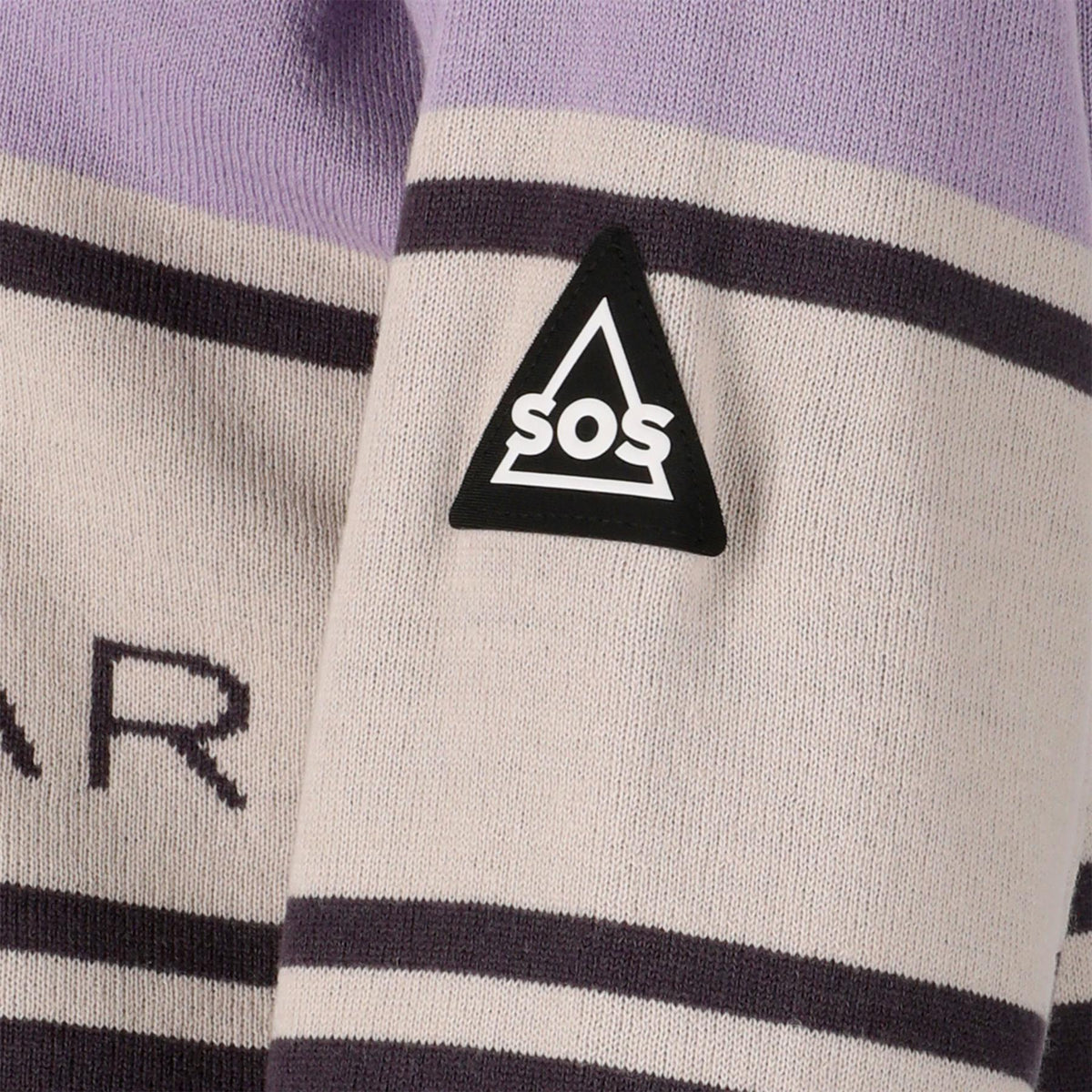 SOS Idre Womens Windstopper Knit Jumper Wisteria