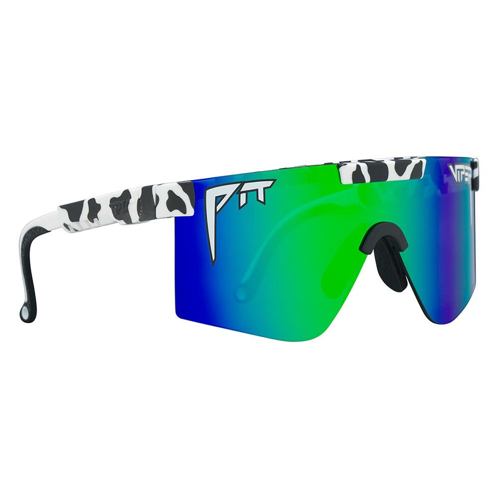 Pit Viper The Cowabunga 2.0 Original Sunglasses - HDPV Polarized Blue-Green Lens - Wide
