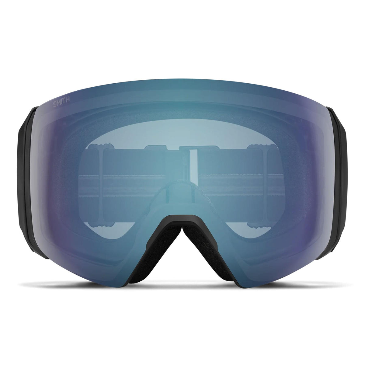 Smith 4D MAG XL Goggles Black - Chromapop Everyday Blue Mirror + Spare Lens