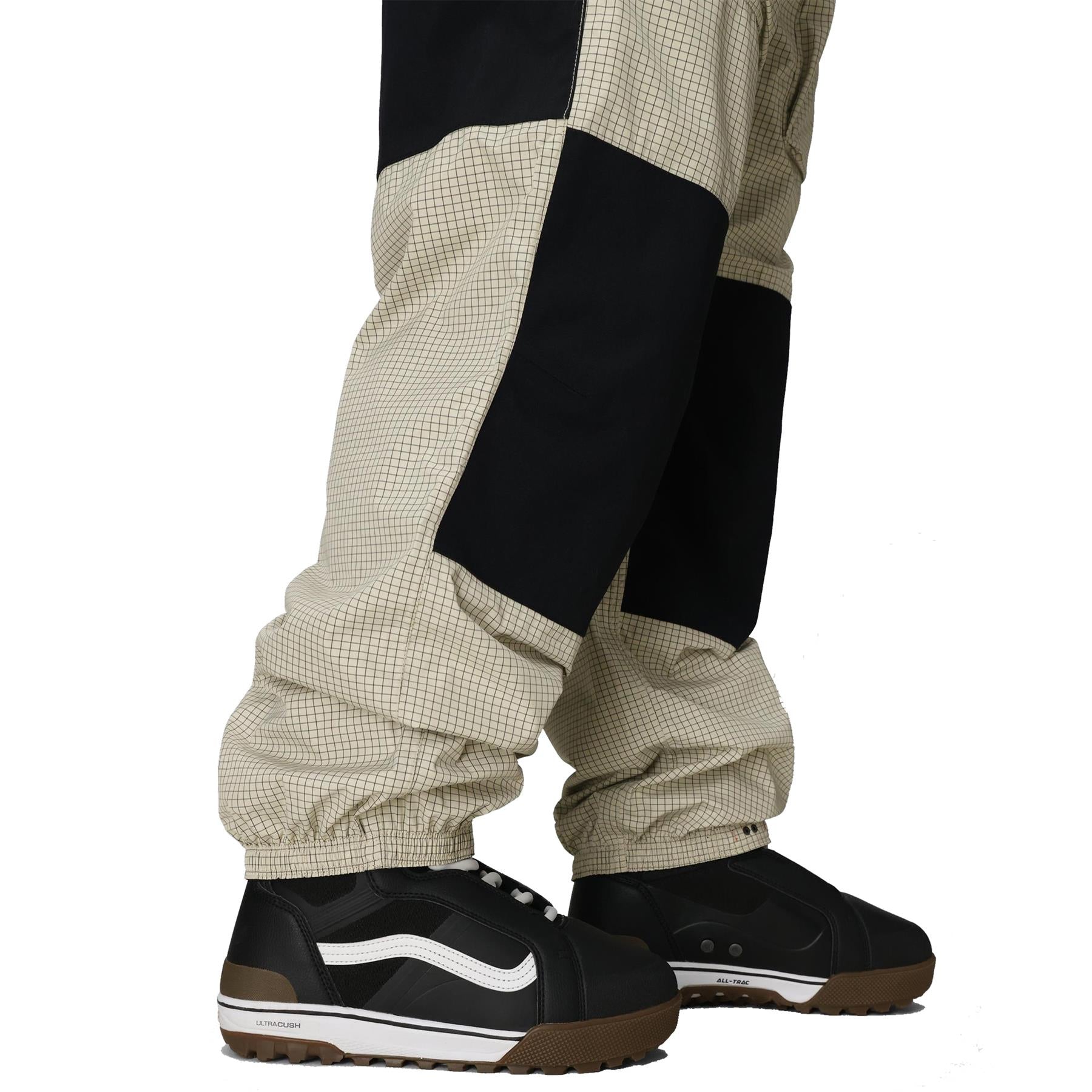 686 Mens 2.5L Ghost Pants Limestone Grid