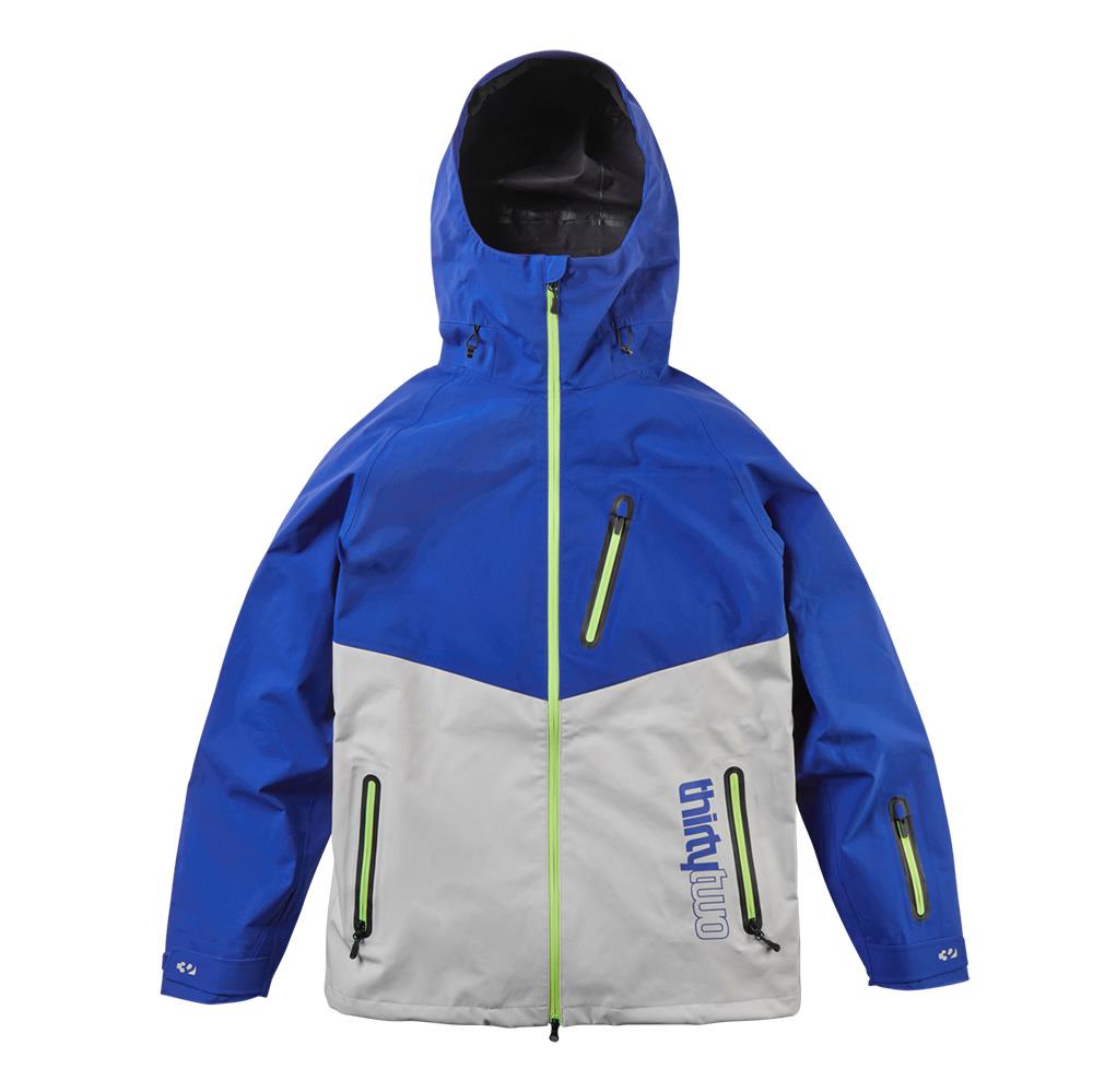 Thirtytwo Grasser Mens Jacket Blue