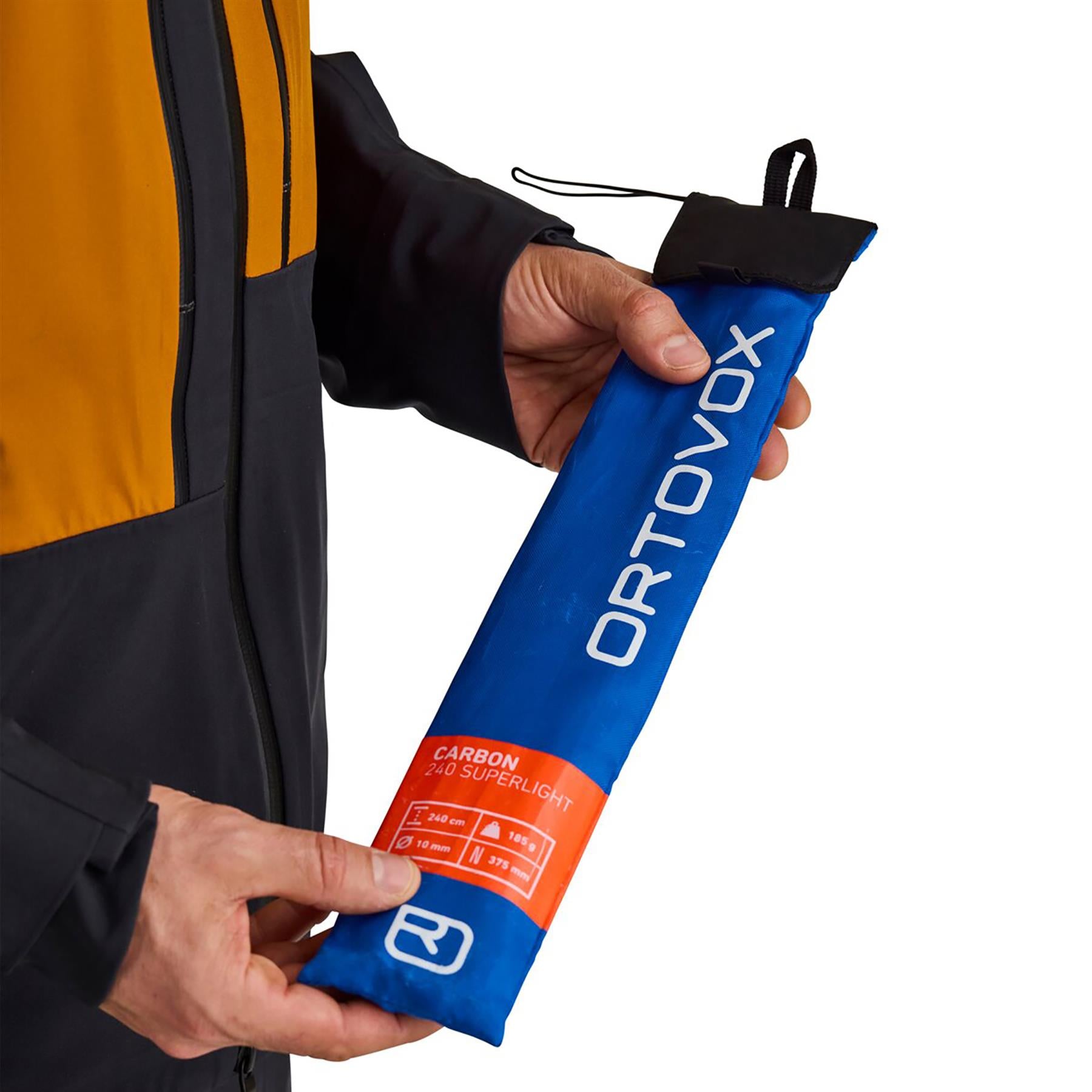 Ortovox Avalanche Probe Carbon 240cm Superlight Black