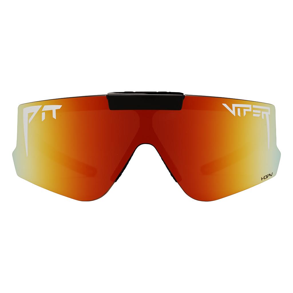 Pit Viper The Exec Flip-Offs 2.0 Sunglasses - HDPV Polarized Rainbow Lens - Wide