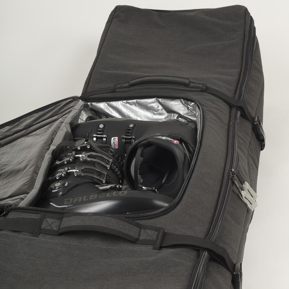 Volkl Rolling Double Ski Bag Heather Grey