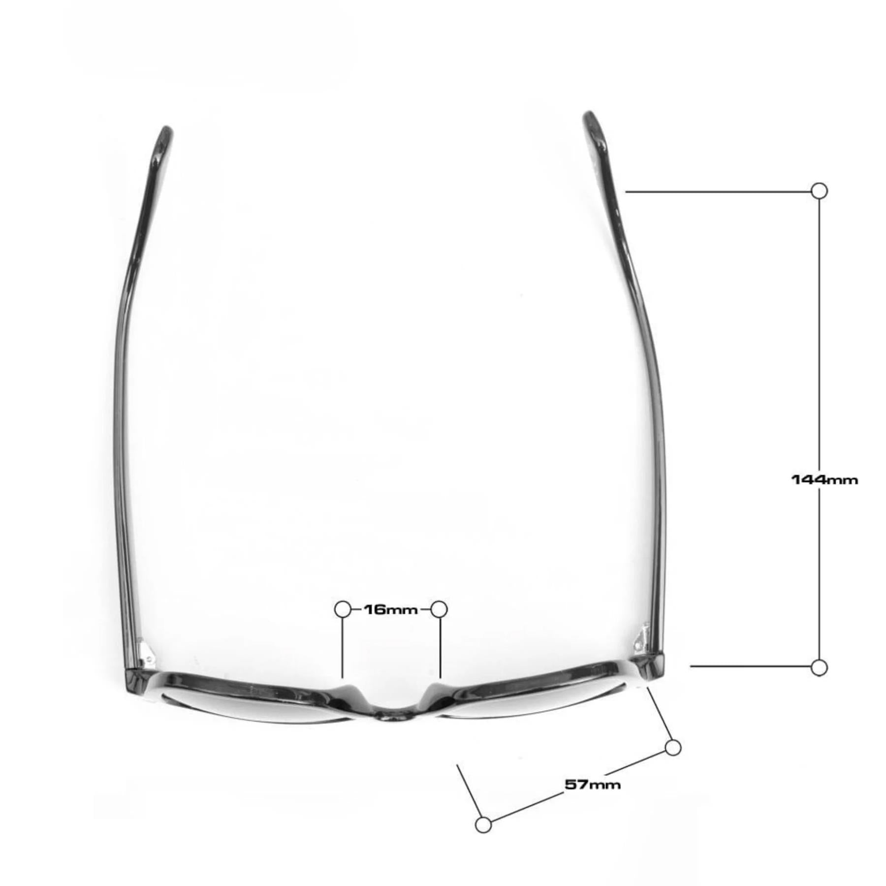 Bloc Luca Sunglasses Matt Tortoise Shell - Grey Polarised Lens