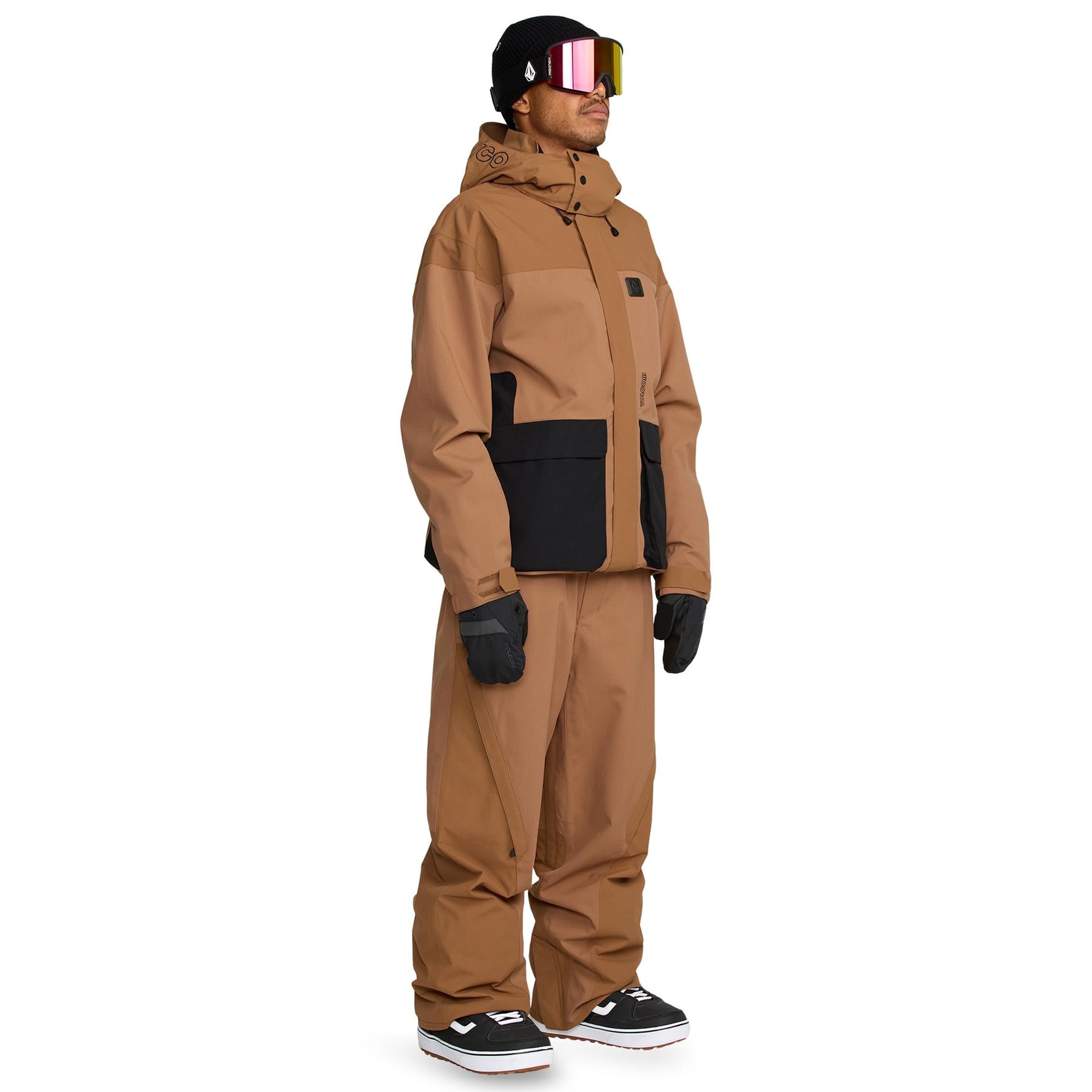 Volcom Kleveland Mens Jacket Terra Brown