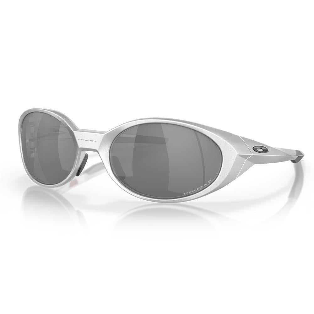 Oakley Eye Jacket Redux Sunglasses Silver - Prizm Black Polarized Lens