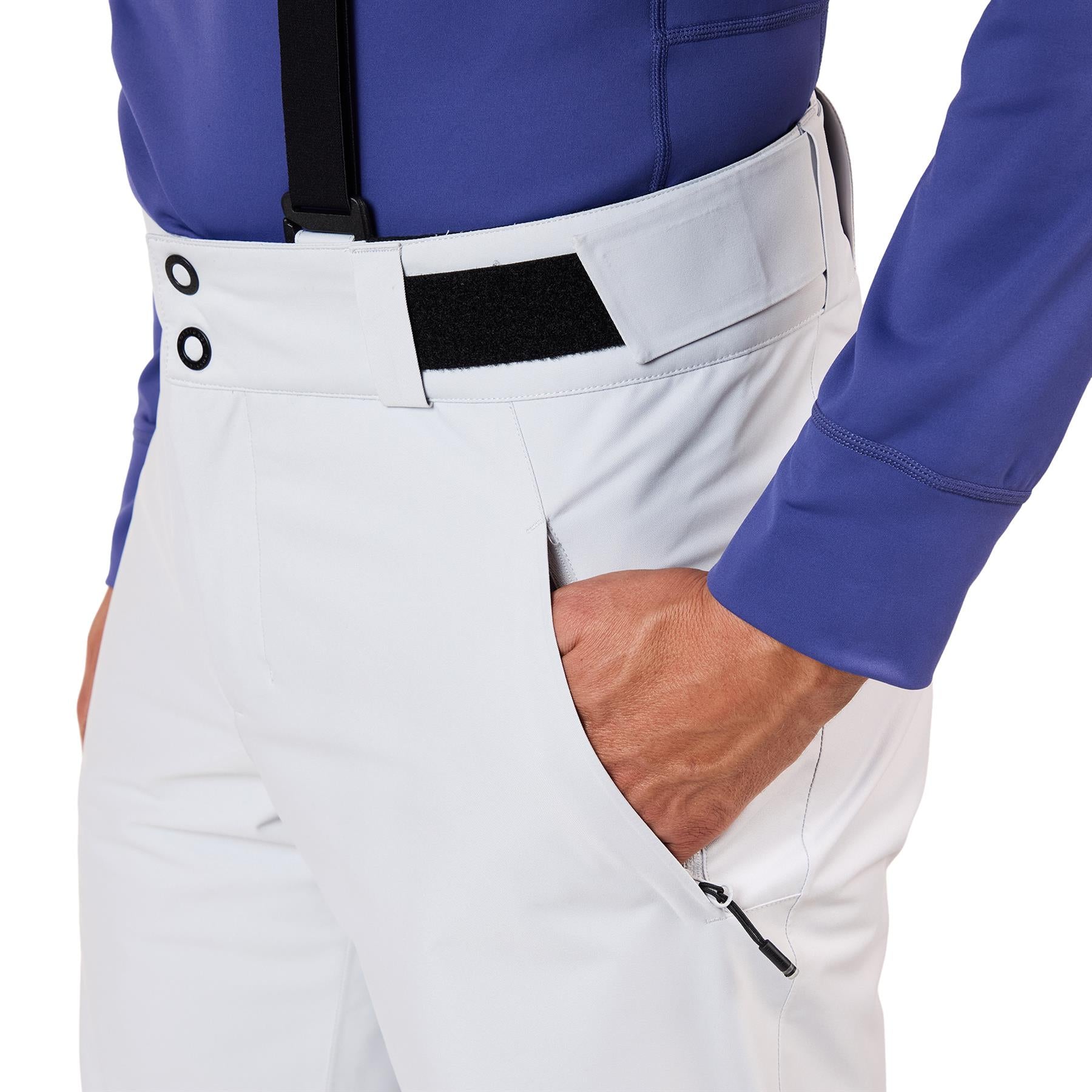 Rossignol Mens Insulated Ski Pants Soft Grey