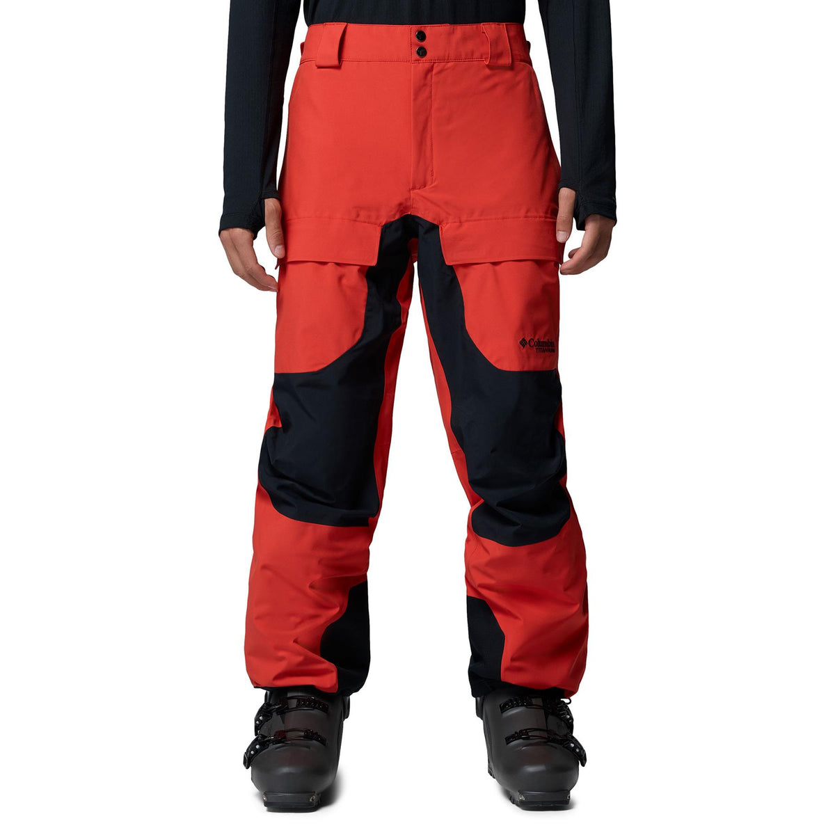 Columbia Winter District Mens Pants Super Sonic / Black