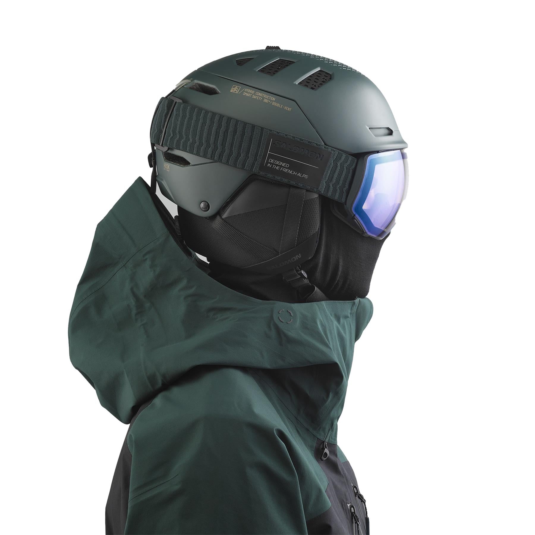 Salomon Husk Prime MIPS Ski + Snowboard Helmet Green Gables