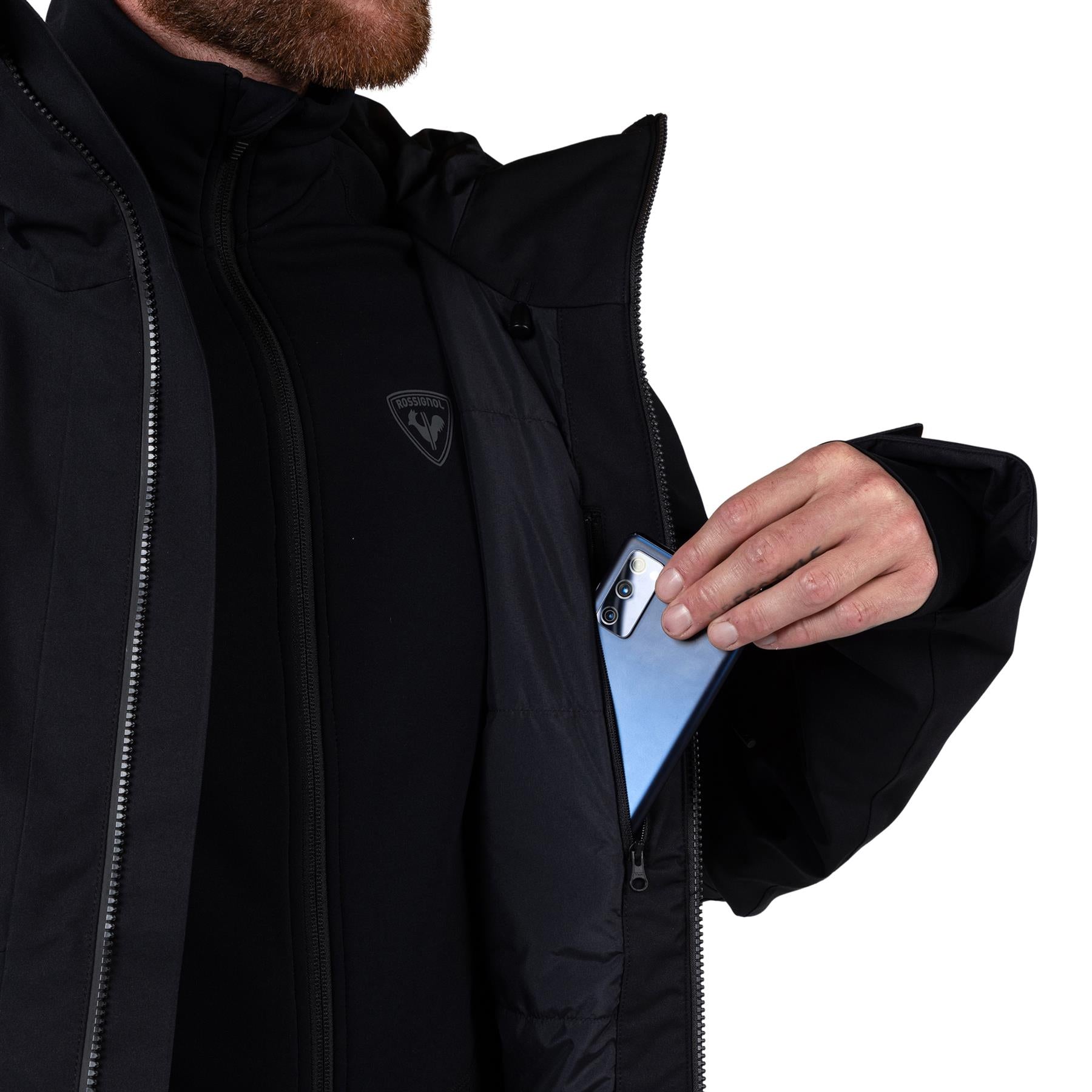 Rossignol Mens Rochrun Insulated Jacket Black