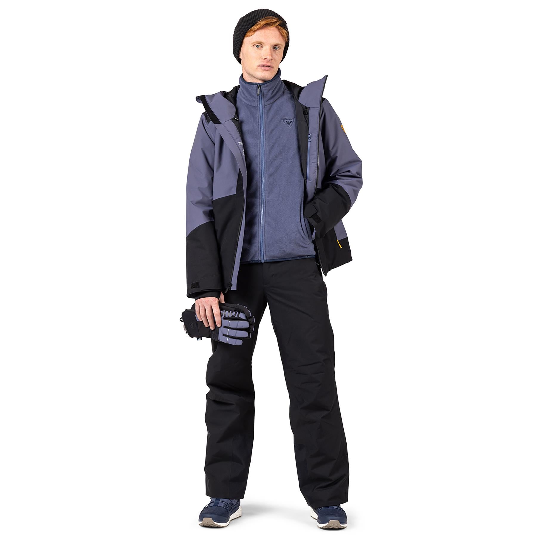 Rossignol Mens Strawpile FZ Fleece True Night Blue