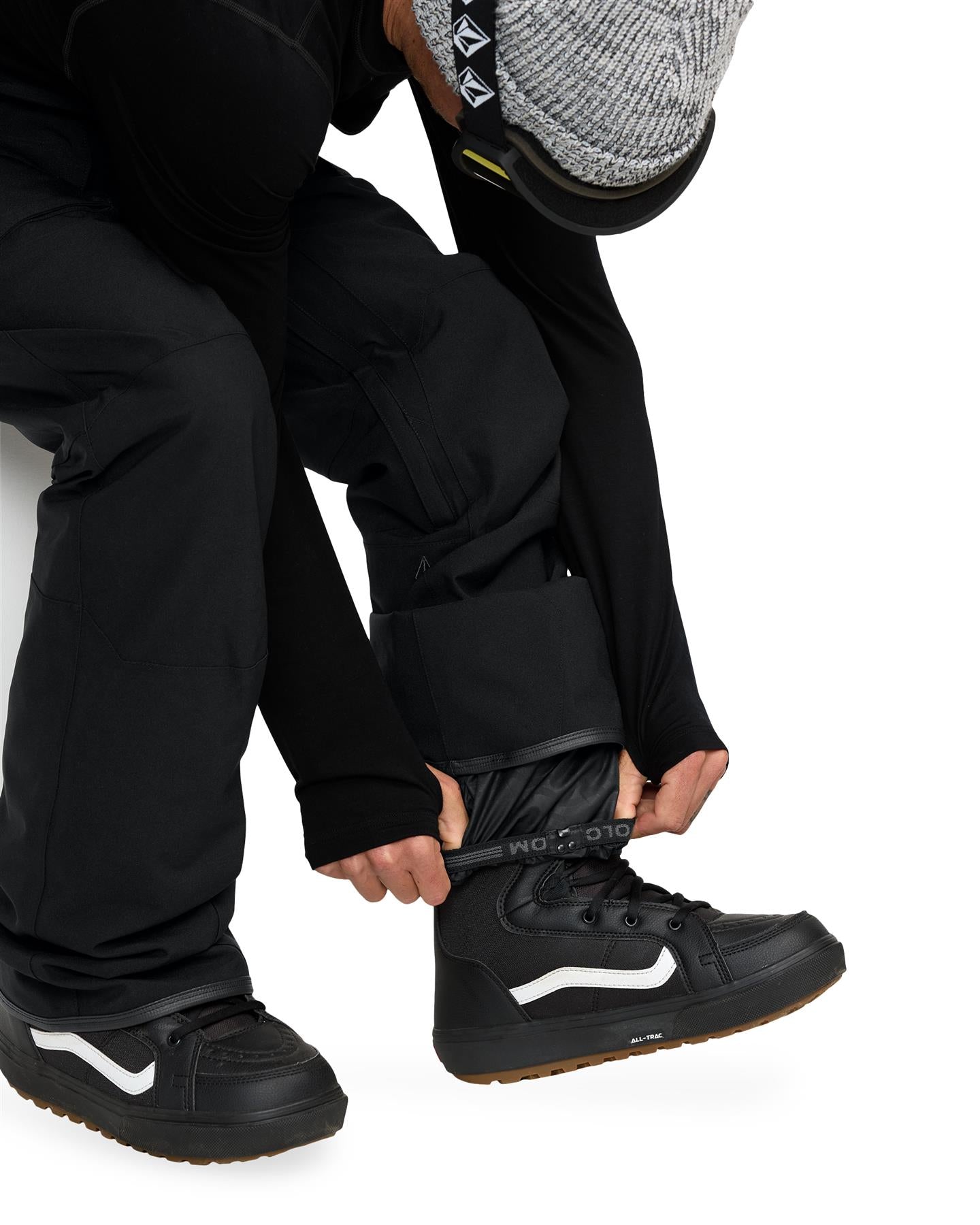 Volcom Roan Bib Overall Mens Pants Black