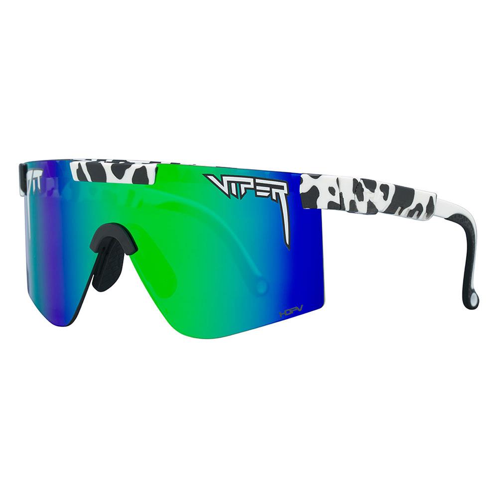 Pit Viper The Cowabunga 2.0 Original Sunglasses - HDPV Polarized Blue-Green Lens - Wide