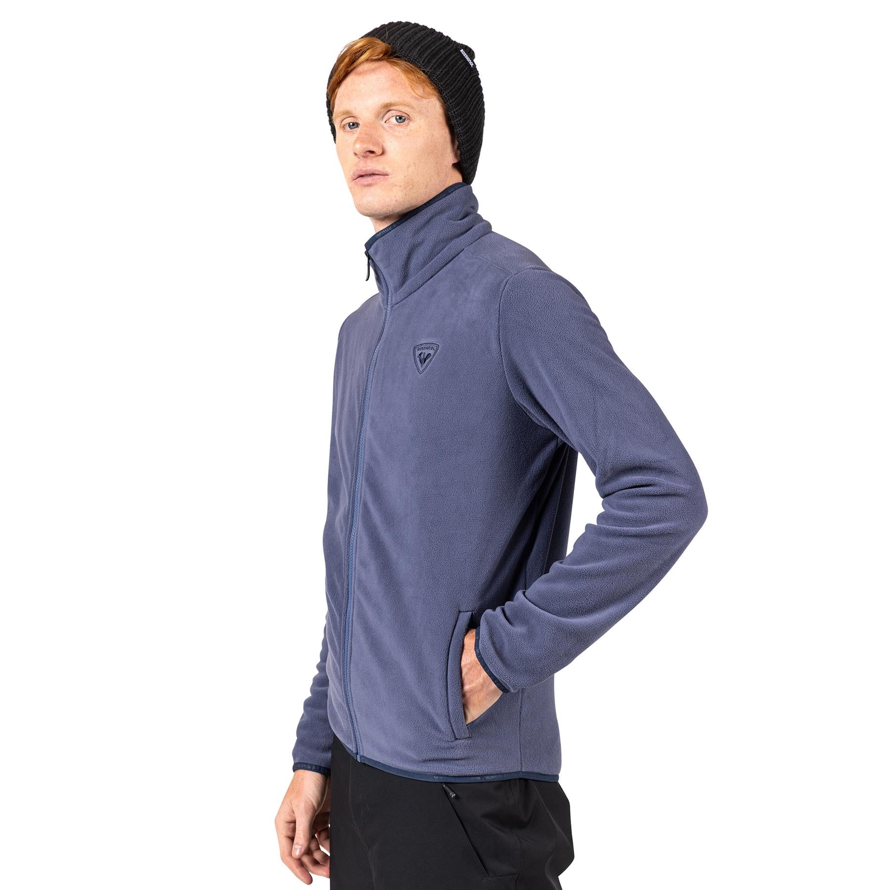 Rossignol Mens Strawpile FZ Fleece True Night Blue