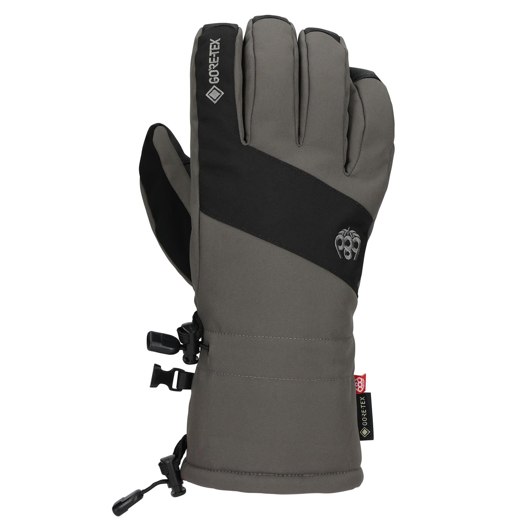 686 Mens Gore-Tex Linear Gloves Charcoal