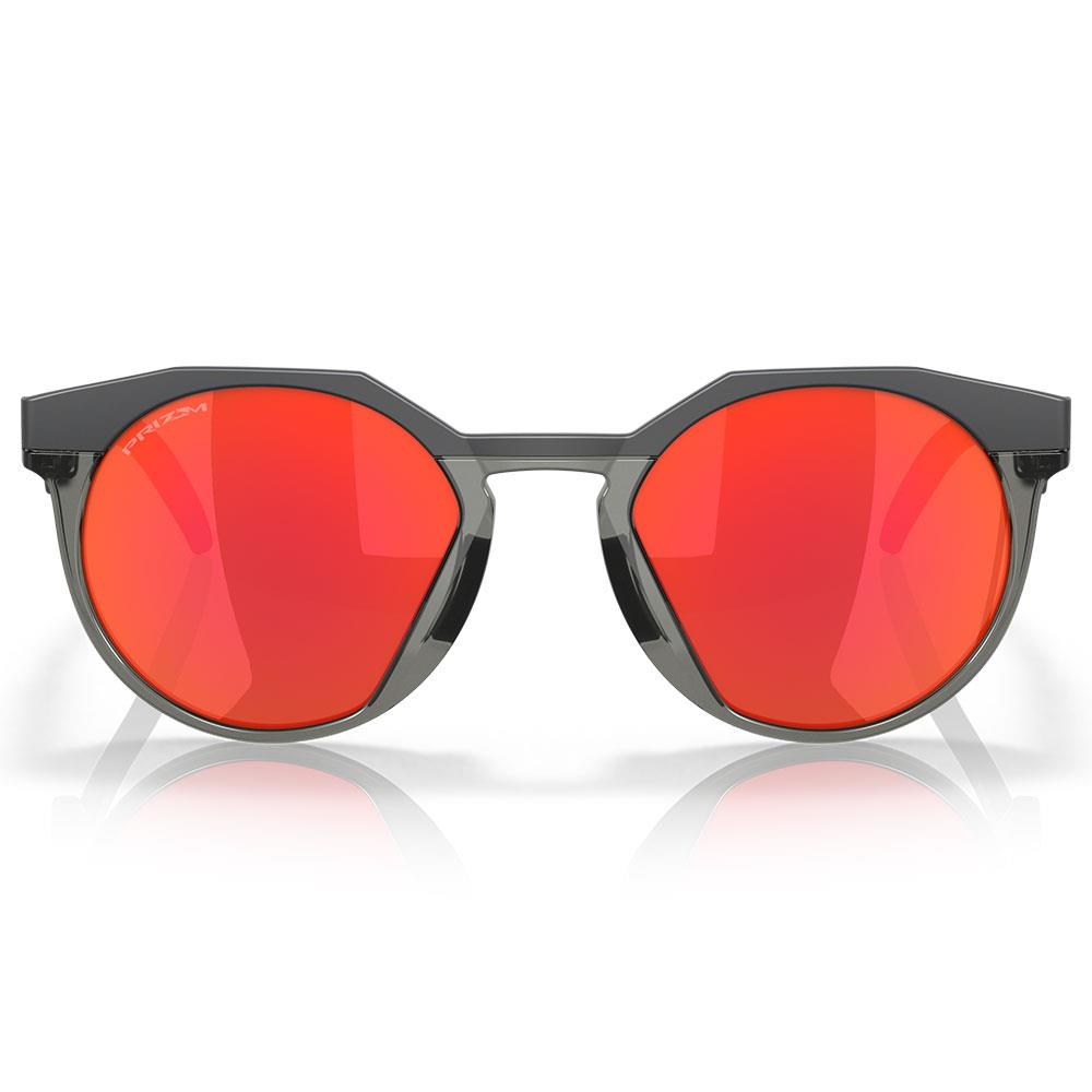 Oakley HSTN Sunglasses Matte Carbon - Prizm Ruby Lens