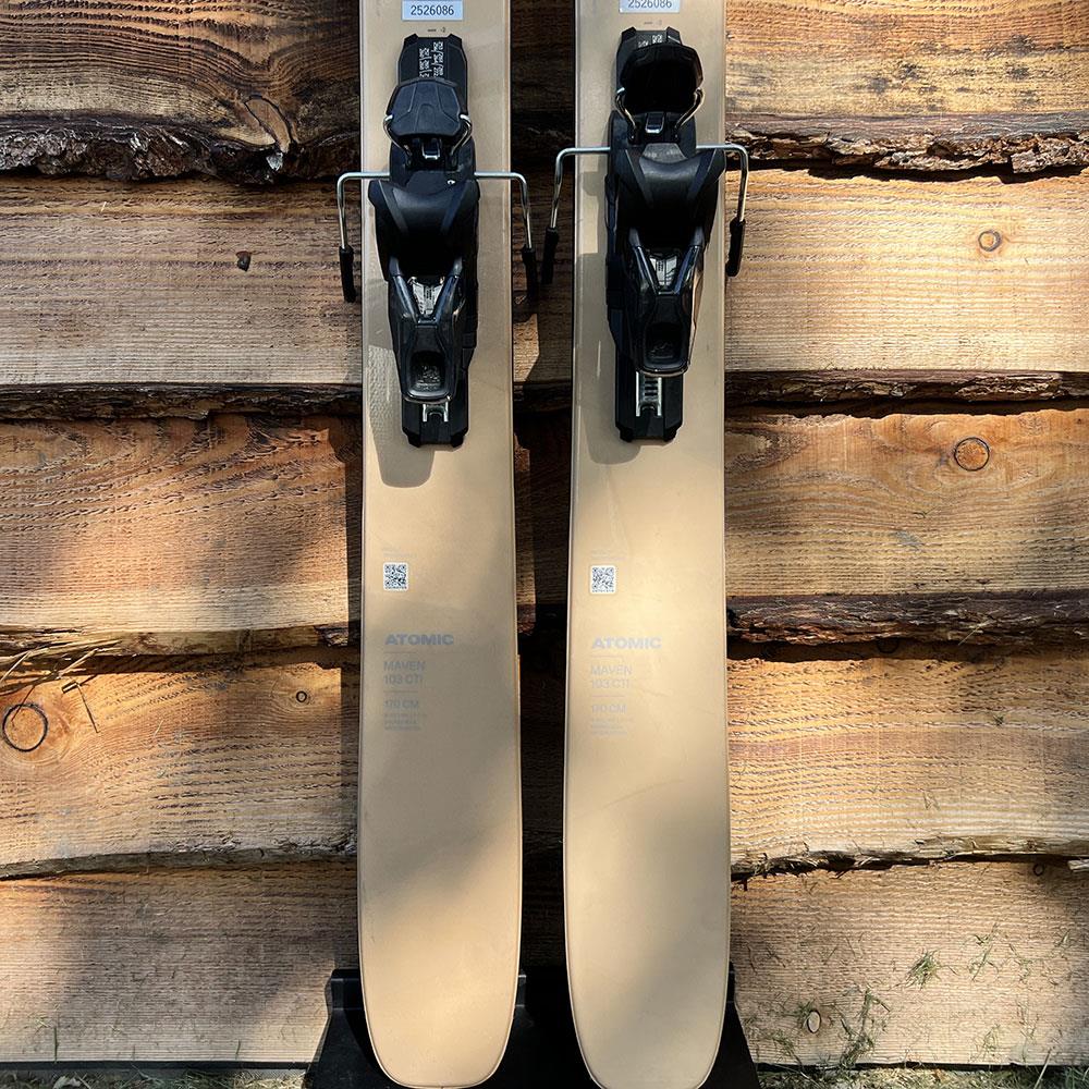 Atomic Maven 103 CTI Womens Ex-Demo Skis + Strive 11 Bindings 2026 170cm