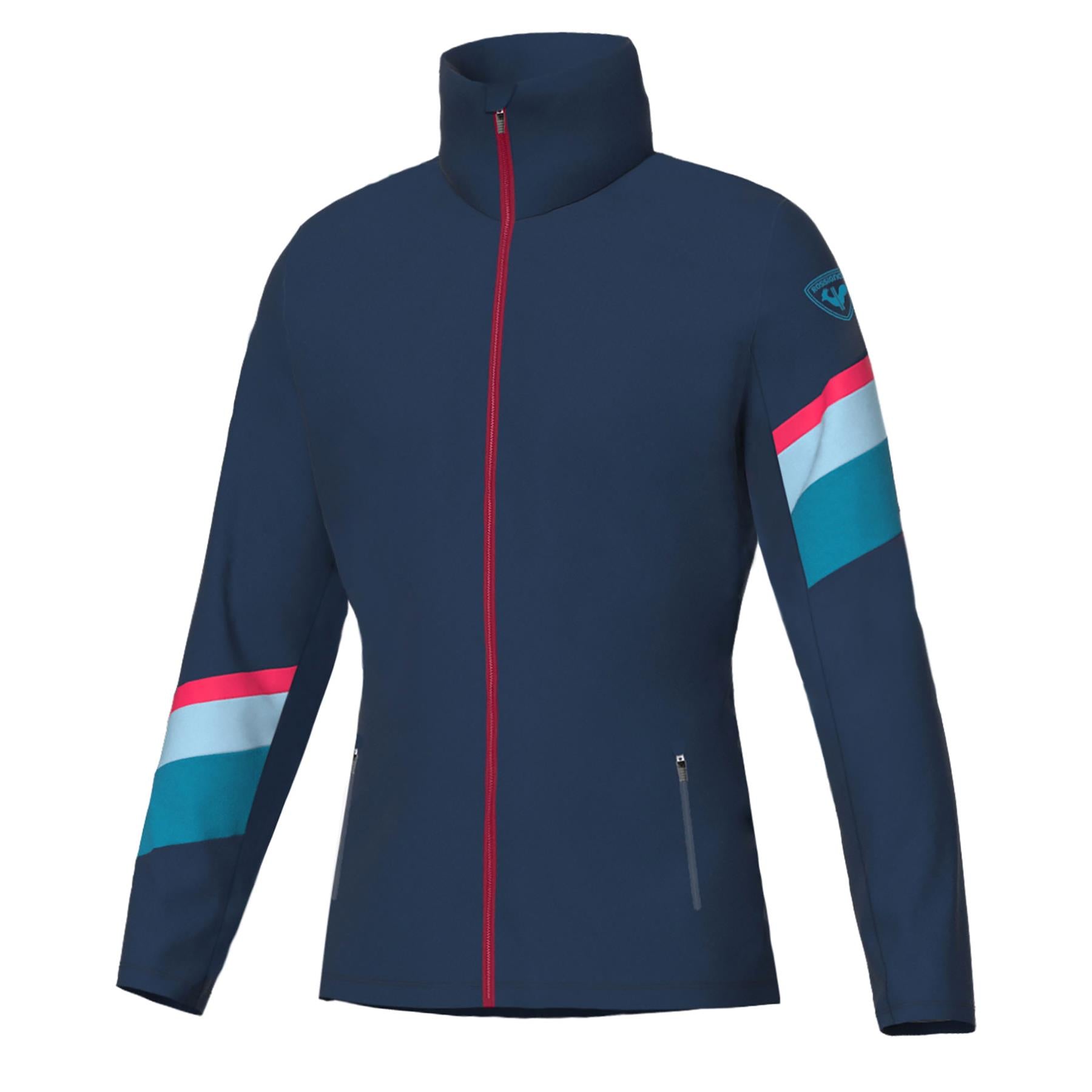 Rossignol Womens Strawpile FZ Fleece Dark Navy