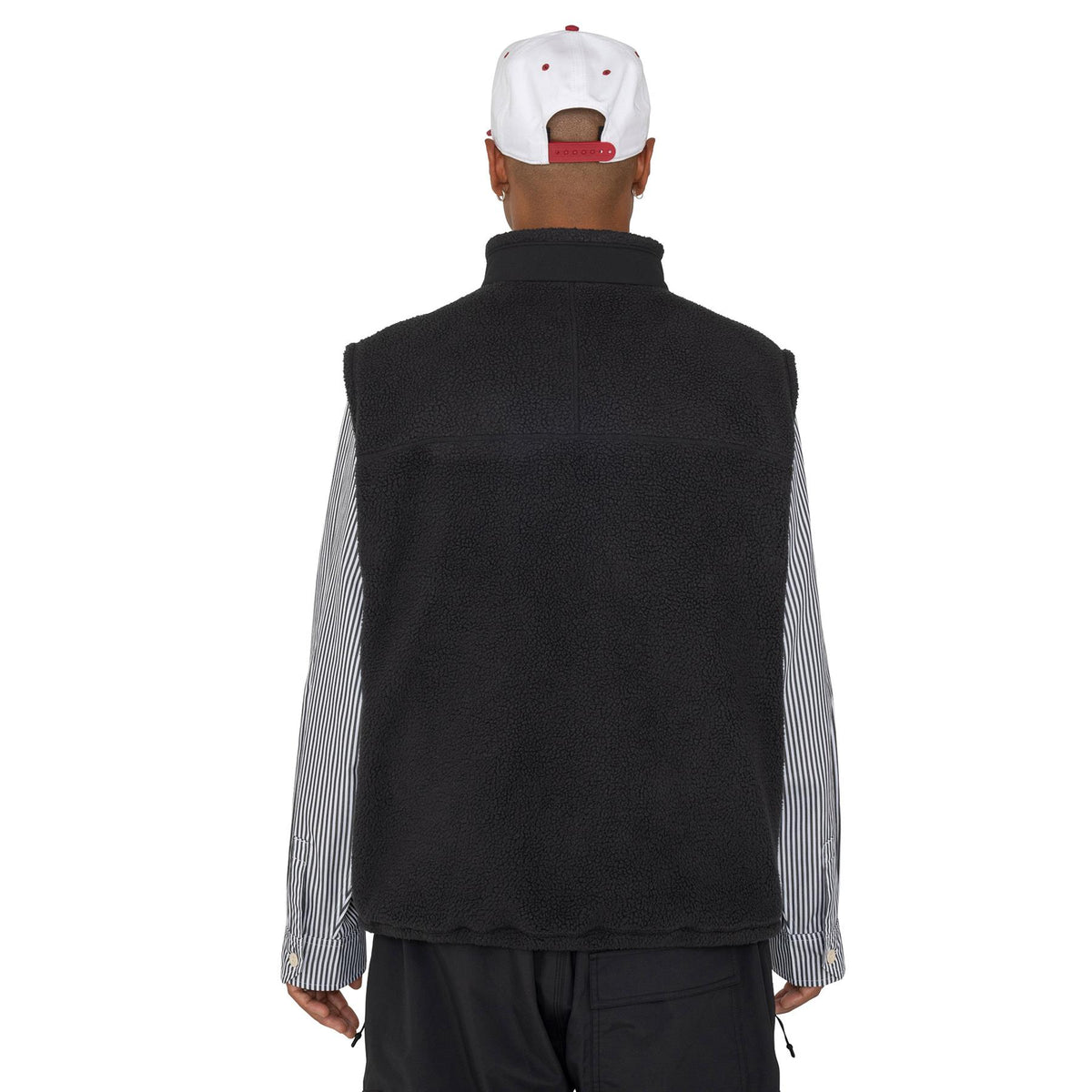 Armada Klatch Unisex Fleece Vest Black