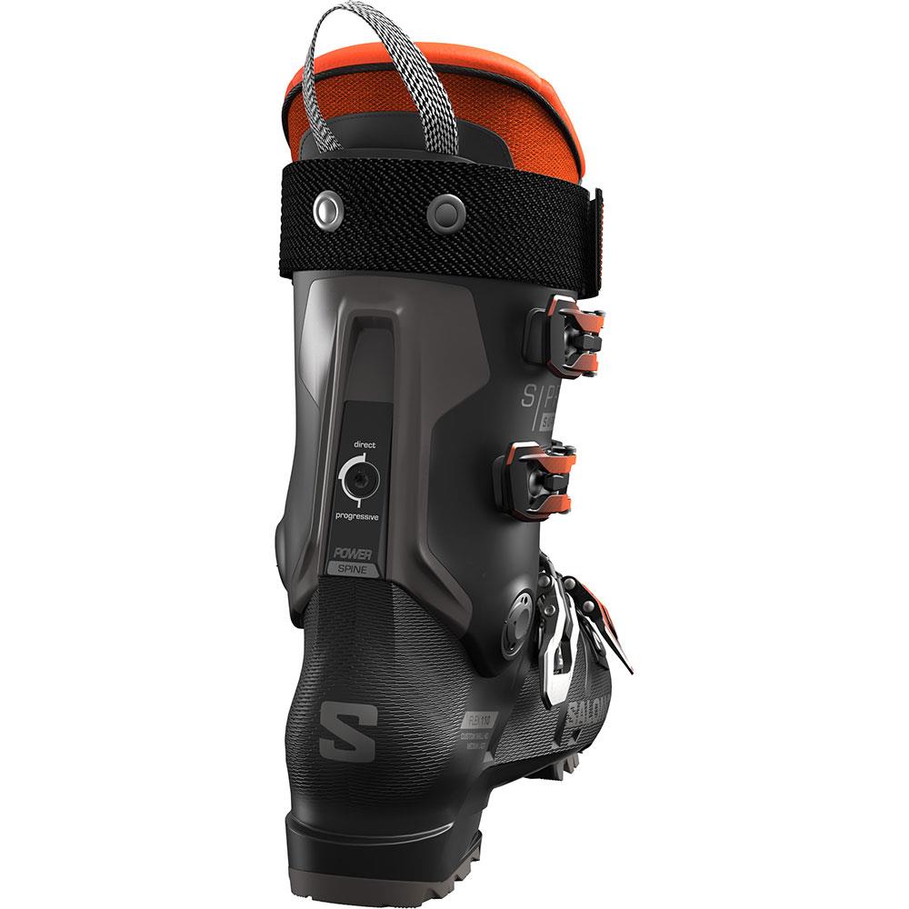 Salomon S/PRO Supra 110 GW Mens Ski Boots Black/Grey/Orange 2025