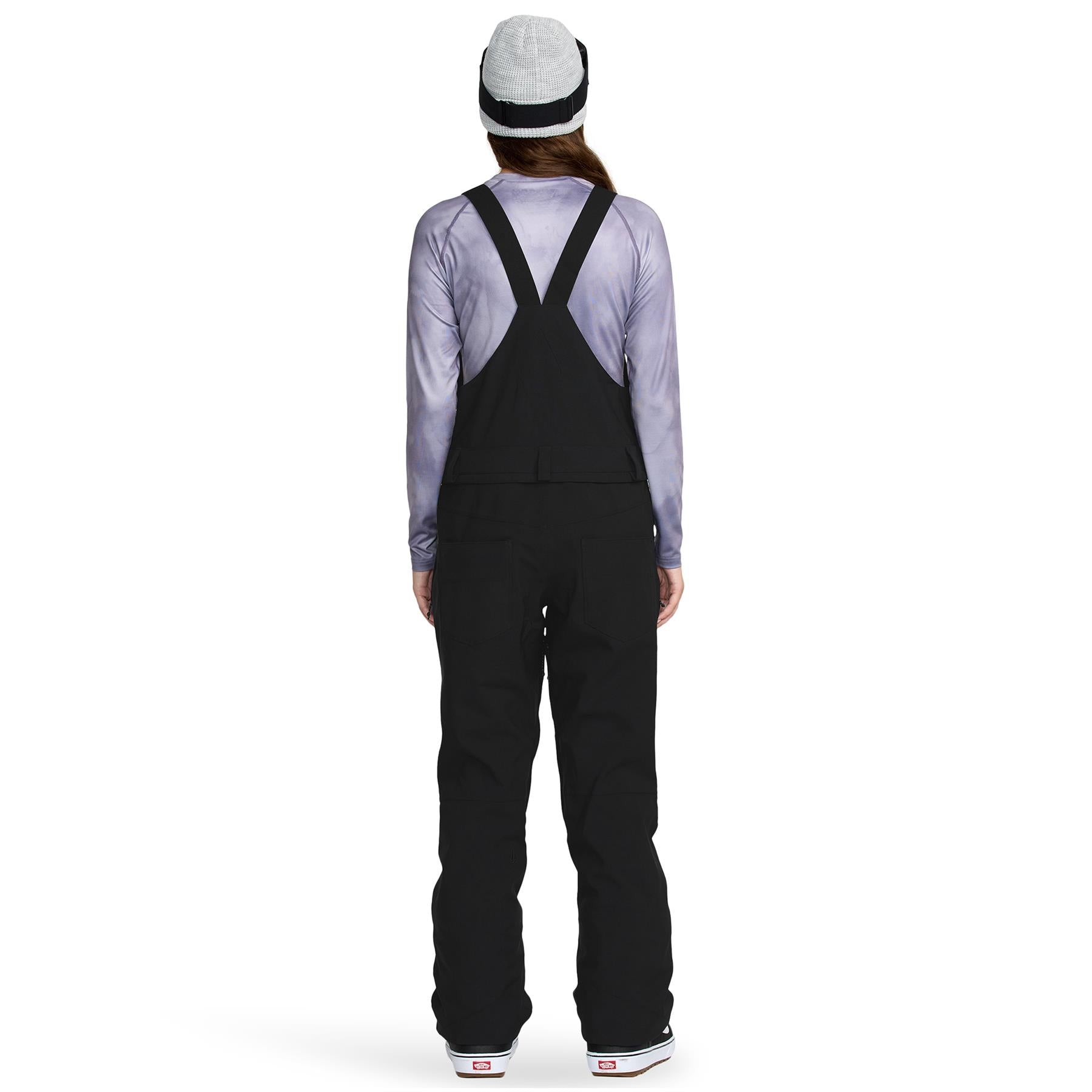 Volcom Swift Womens Bib Overall Pants Black