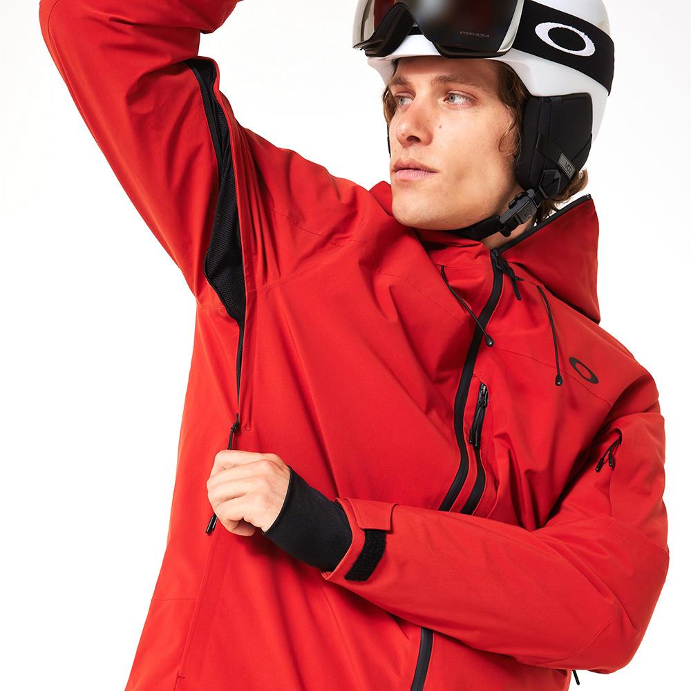 Oakley Canopy Insulated Mens Jacket Flame Red