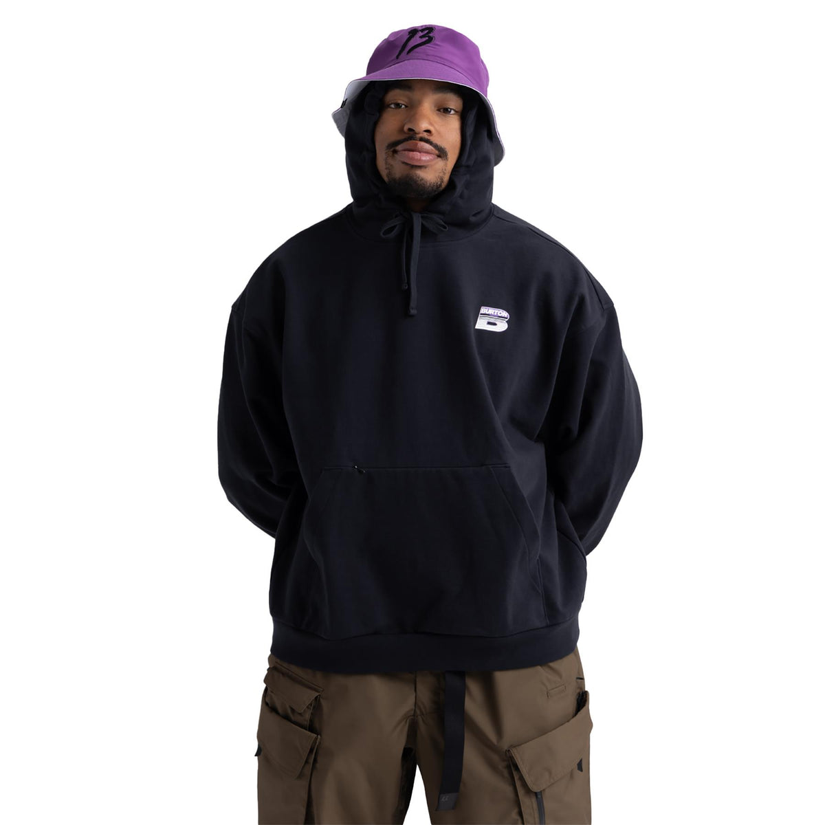 Burton Zeb Standard PO Mens Hoodie True Black