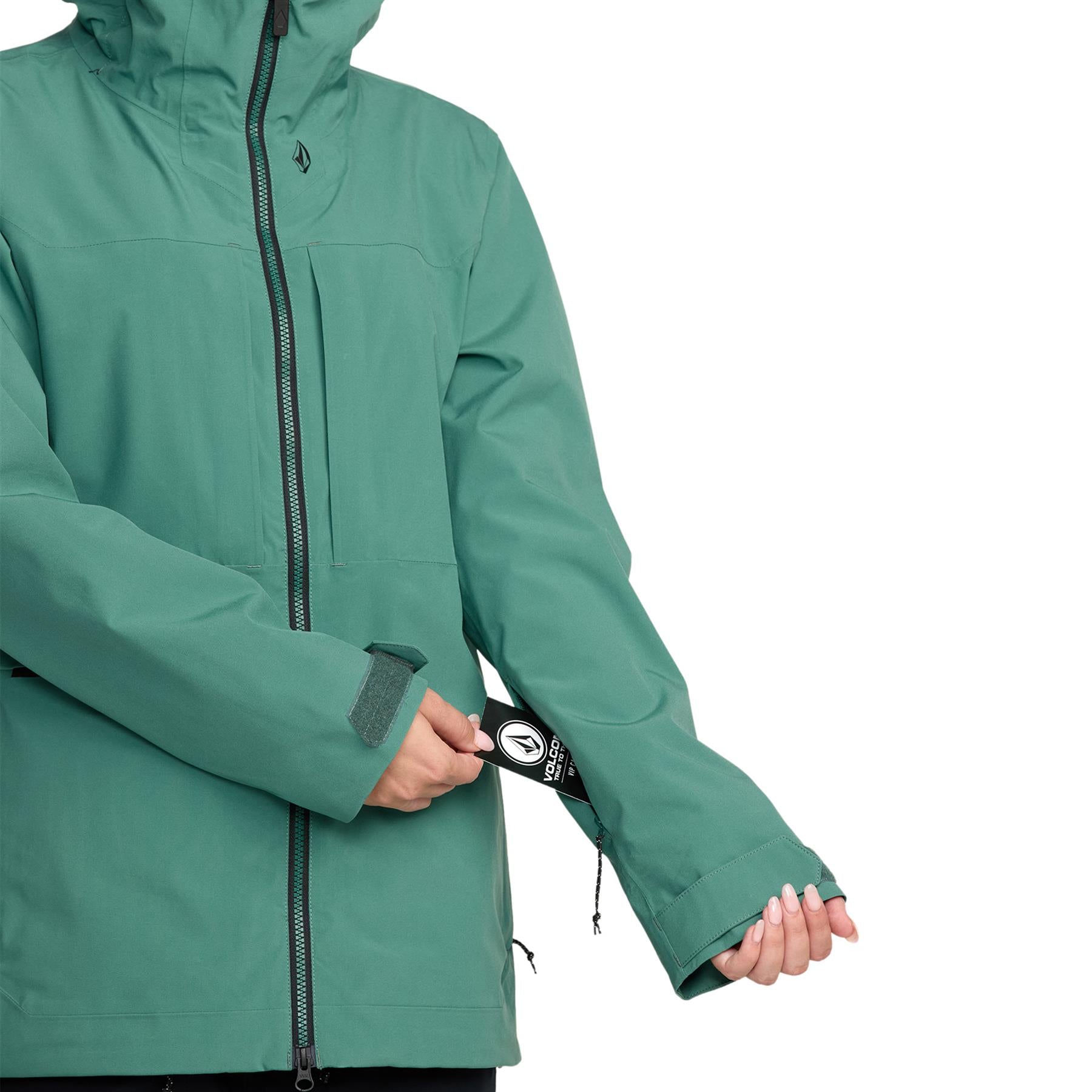Volcom Cloudbreaker Stretch 30K Womens Jacket Spruce Green