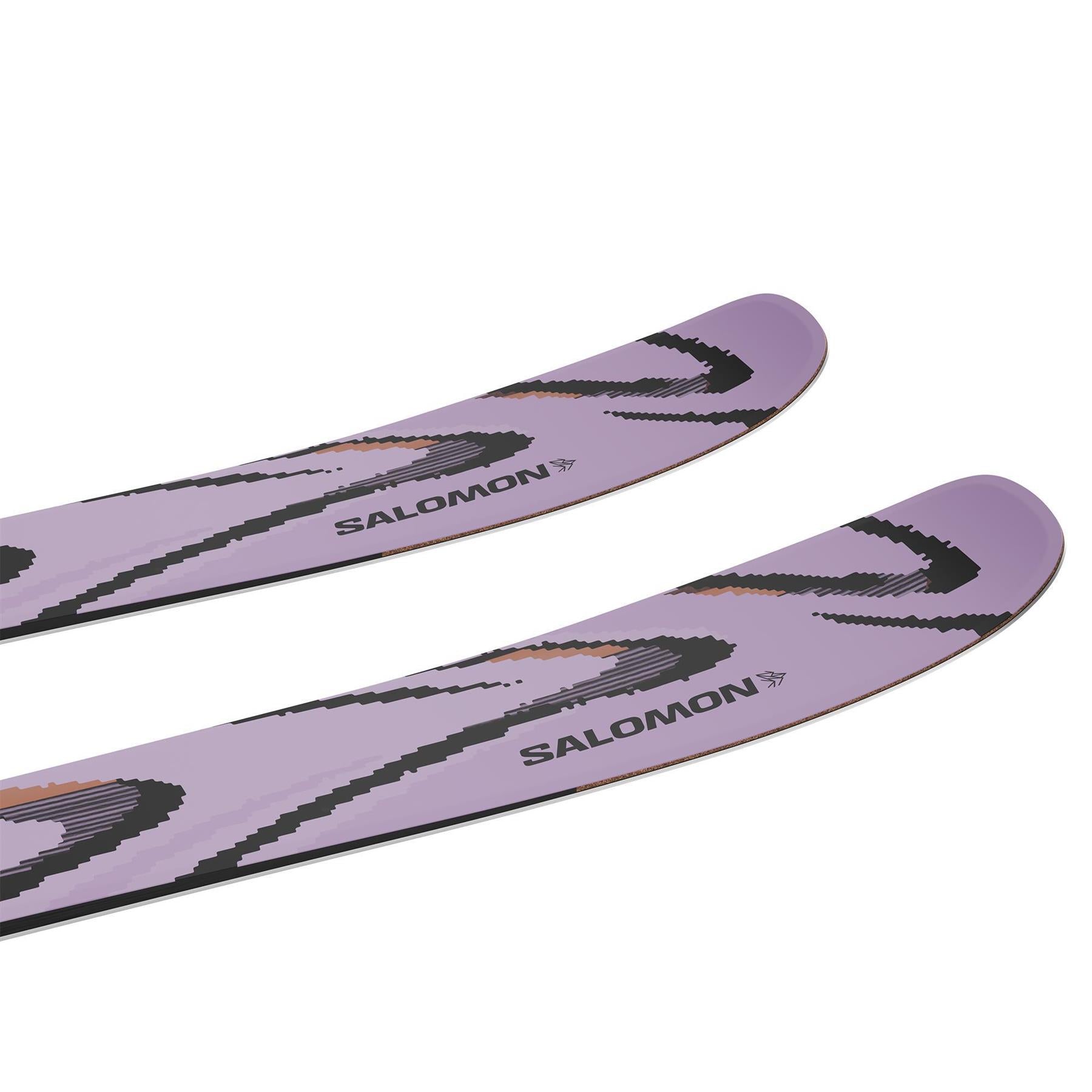 Salomon QST 94 Skis Lilac/Black 2027