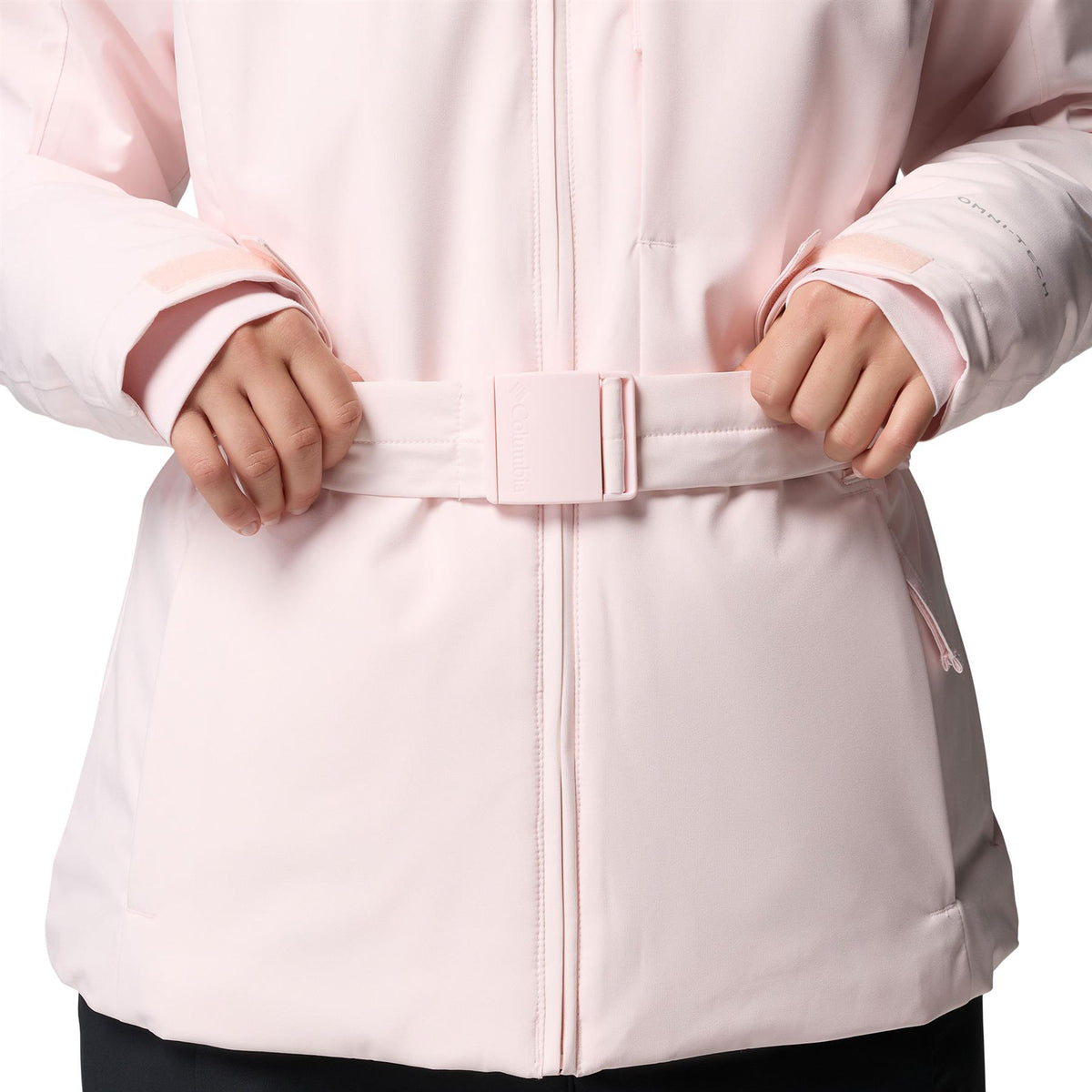 Columbia Ava Alpine Belted Insulated Womens Jacket Powder Pink
