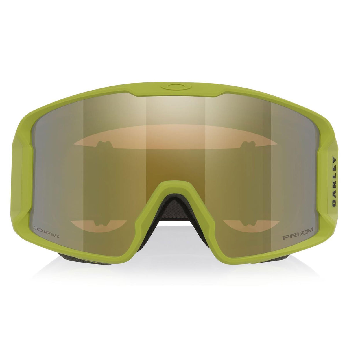 Oakley Line Miner L Goggles Matte Cactus - Prizm Snow Sage Gold Iridium Lens