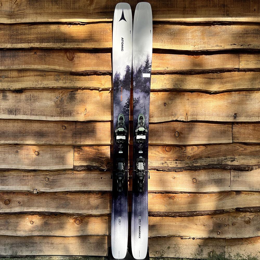 Atomic Maverick 115 CTI Ex-Demo Skis + Shift2 13 MN Bindings 2025 185cm