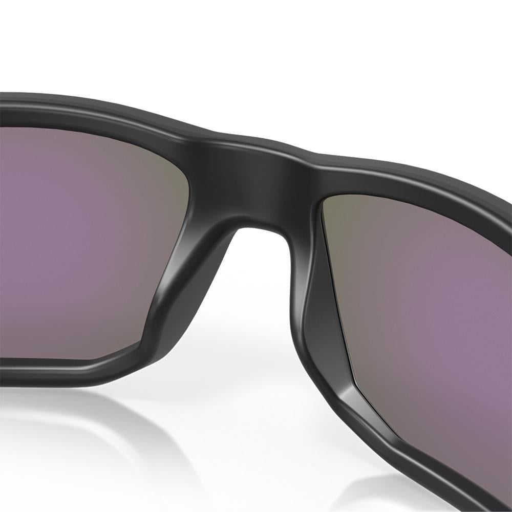 Oakley Gibston Sunglasses Matte Black - Prizm Jade Lens