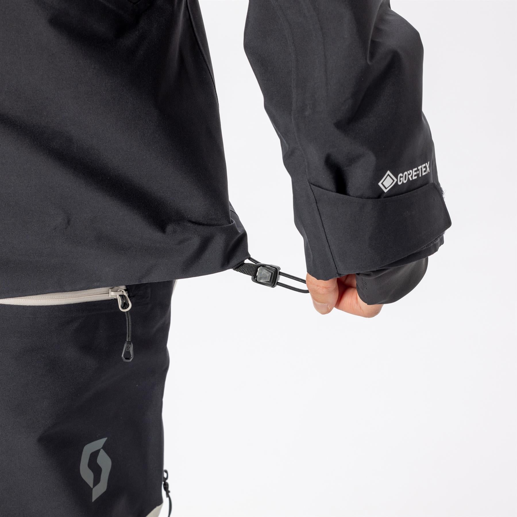 Scott Vertic GTX 2L Primaloft Womens Jacket Dust White / Black