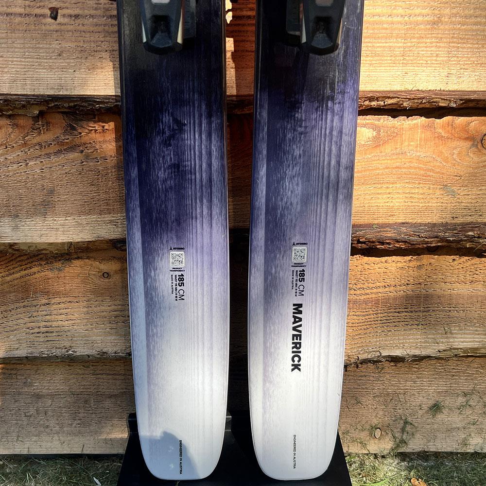 Atomic Maverick 115 CTI Ex-Demo Skis + Shift2 13 MN Bindings 2025 185cm