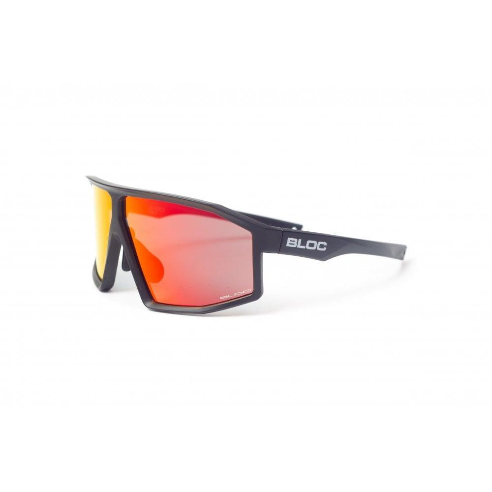 Bloc Blade 2 Sunglasses Matt Black - Green Mirror Lens