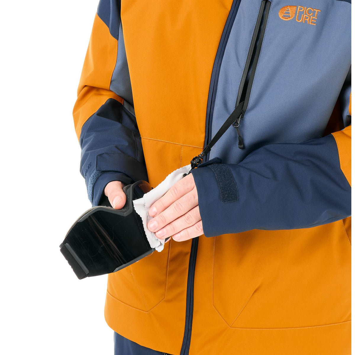 Picture Nitric Mens Jacket Camel Coffee
