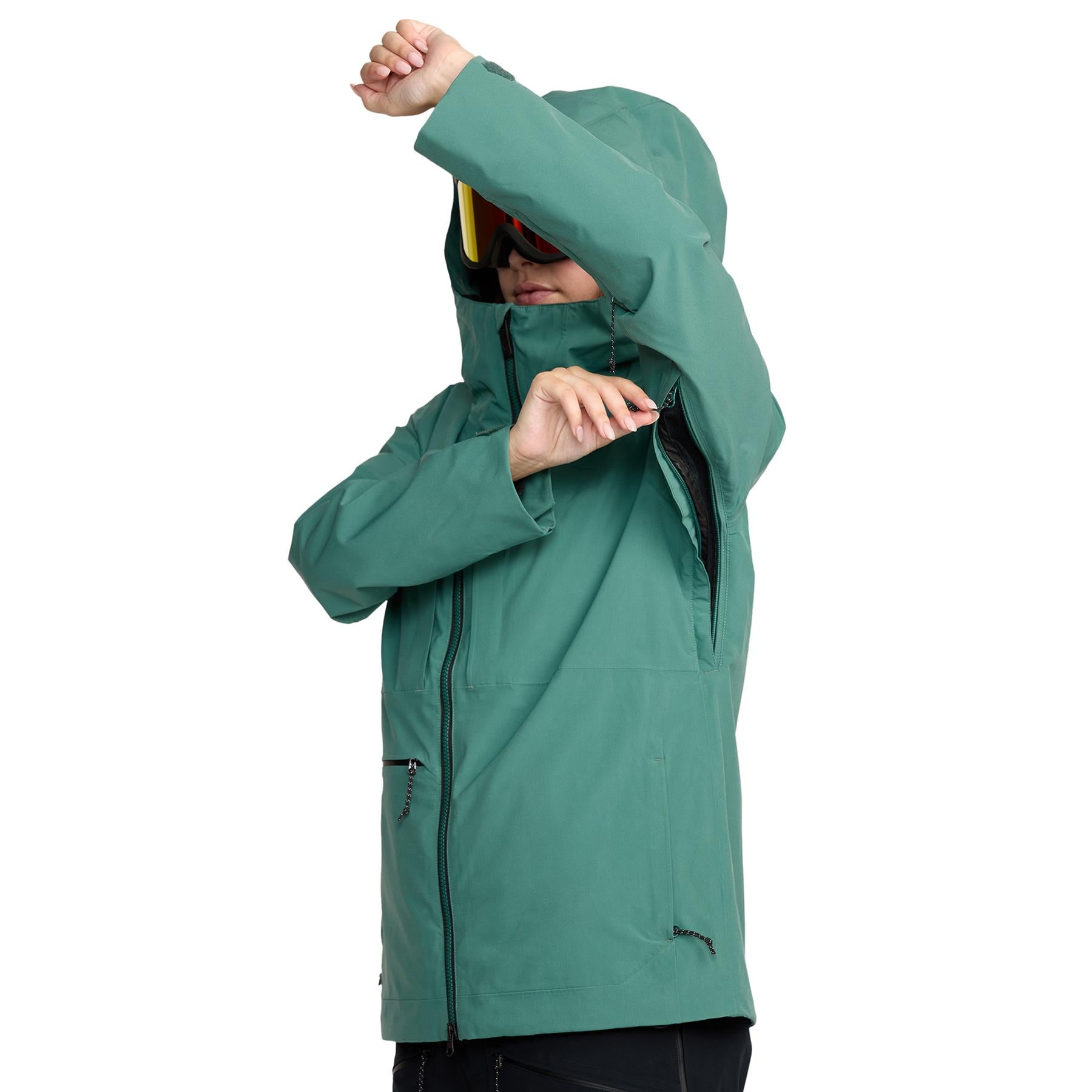 Volcom Cloudbreaker Stretch 30K Womens Jacket Spruce Green