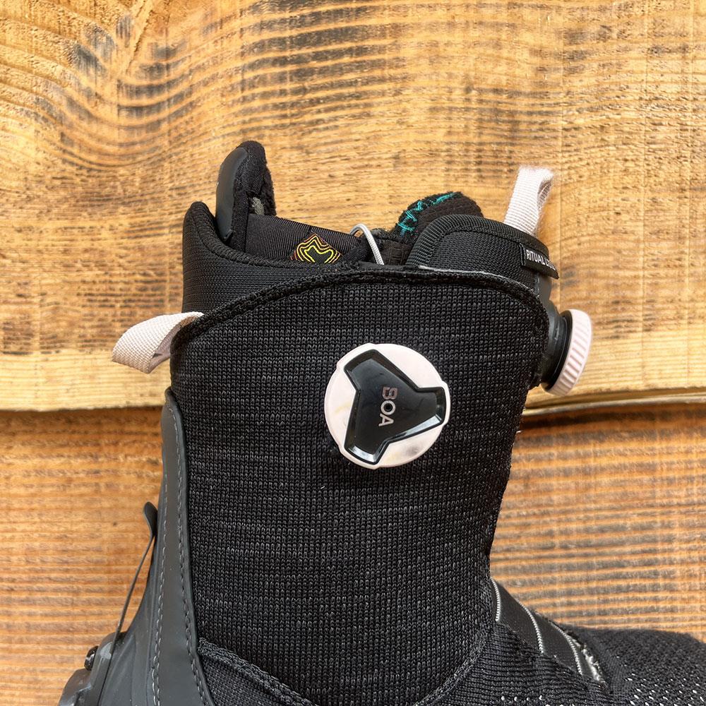 Burton Ritual Step On BOA Ex-Demo Womens Snowboard Boots Black/Pink UK6.5