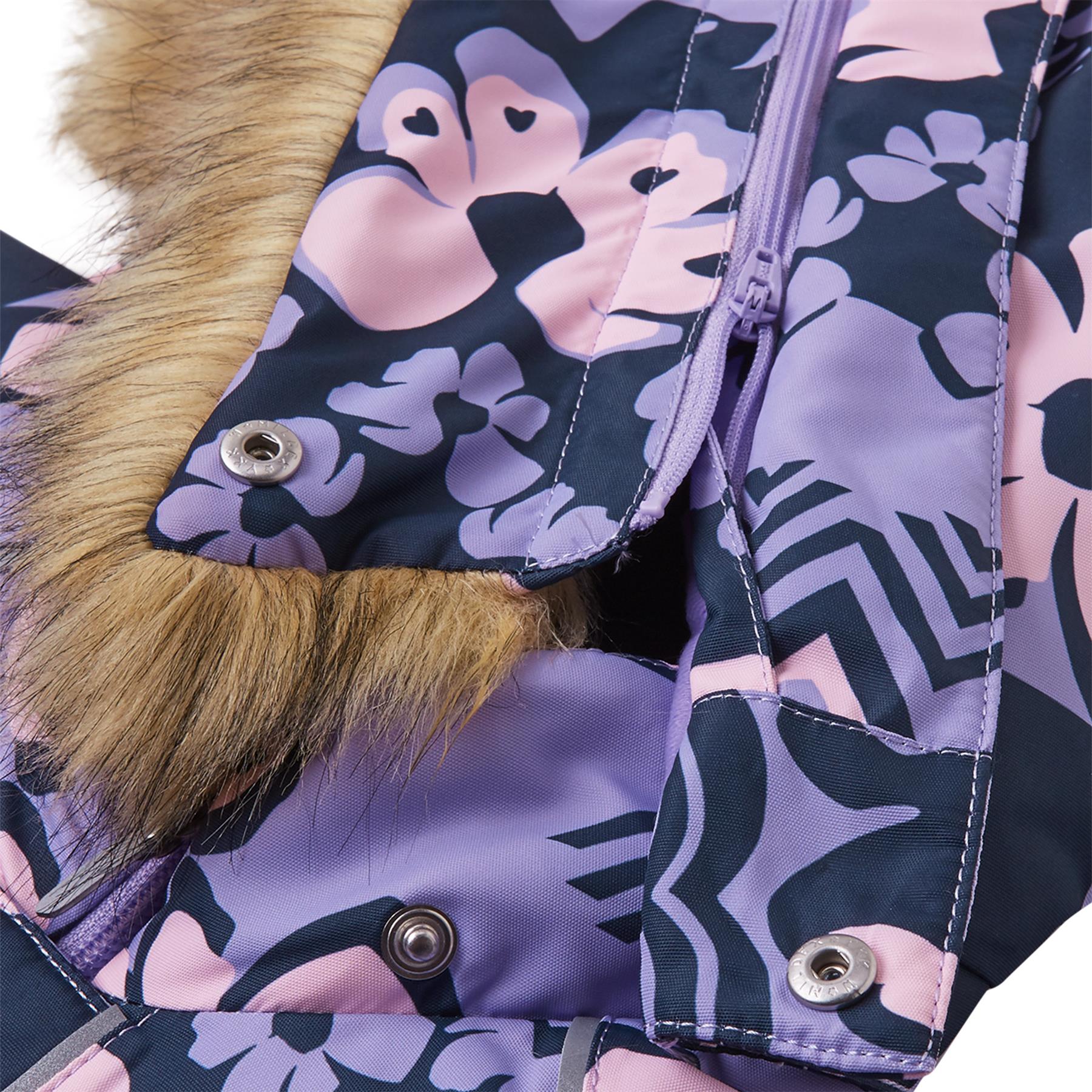 Reima Lappi Toddler Snowsuit Lilac Amethyst