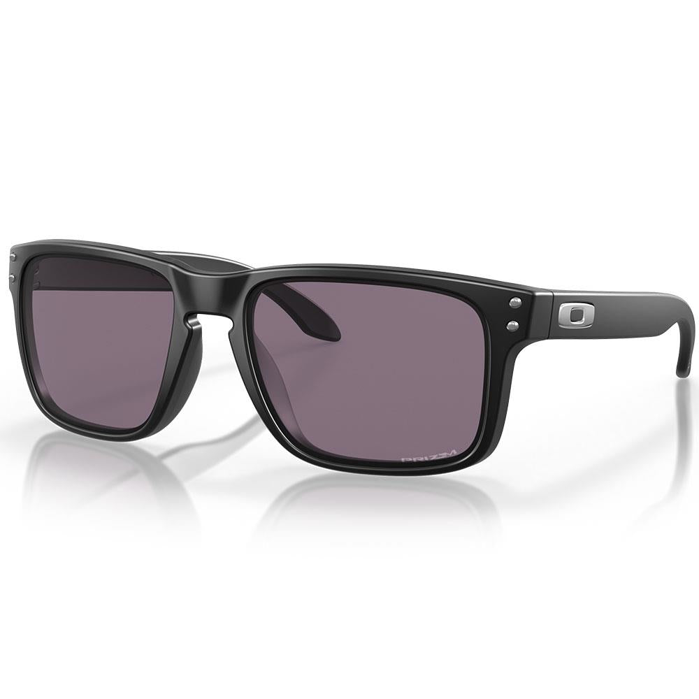 Oakley Holbrook Sunglasses Matte Black - Prizm Grey Lens