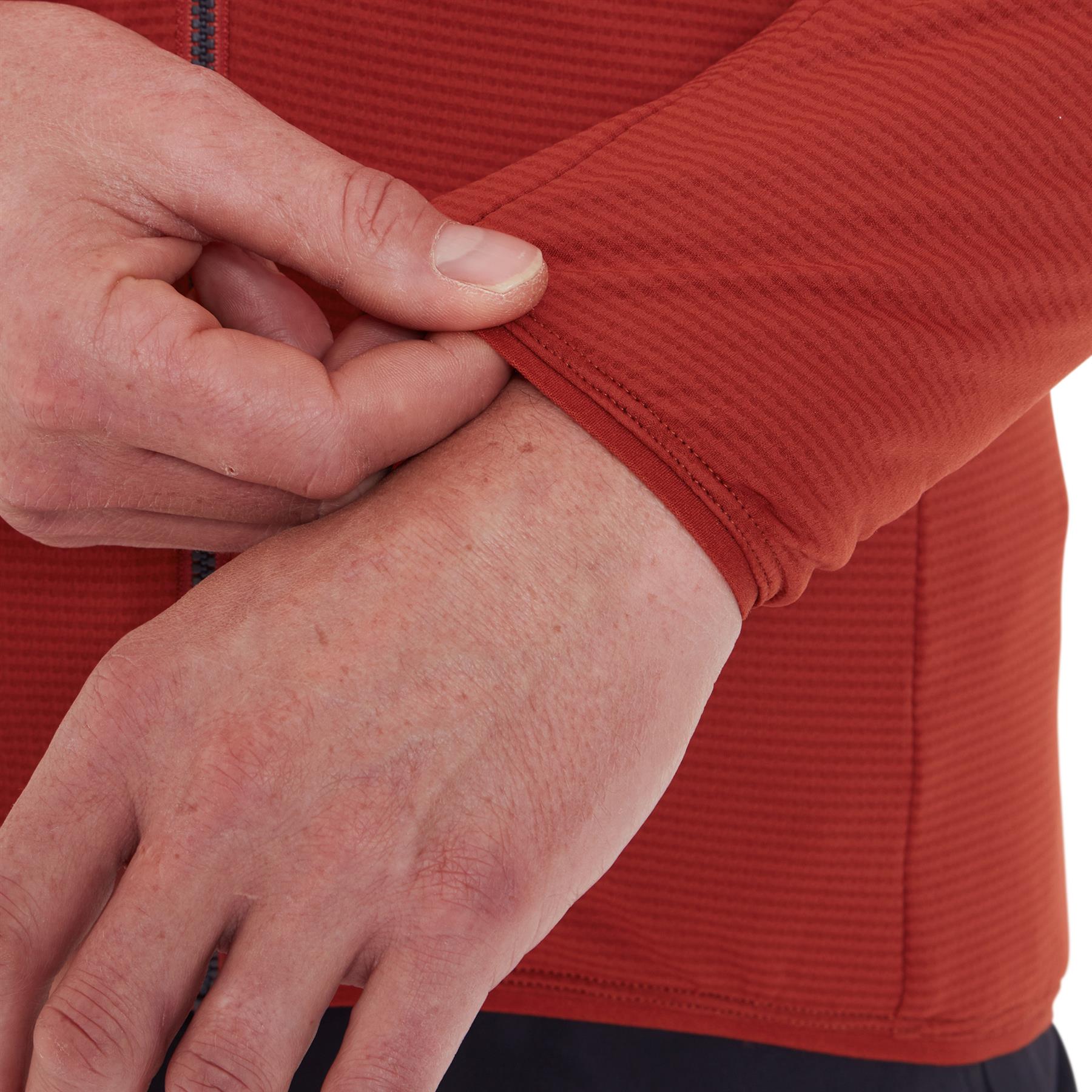 Rab Evolute Mens Mid-Layer Hoody Tuscan Red