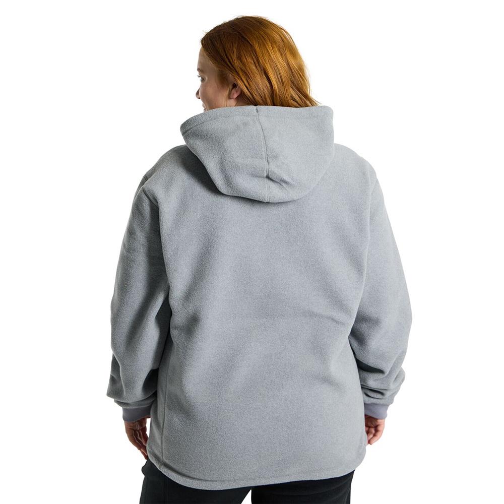 Burton Cinder Pullover Mens Hoodie Gray Heather