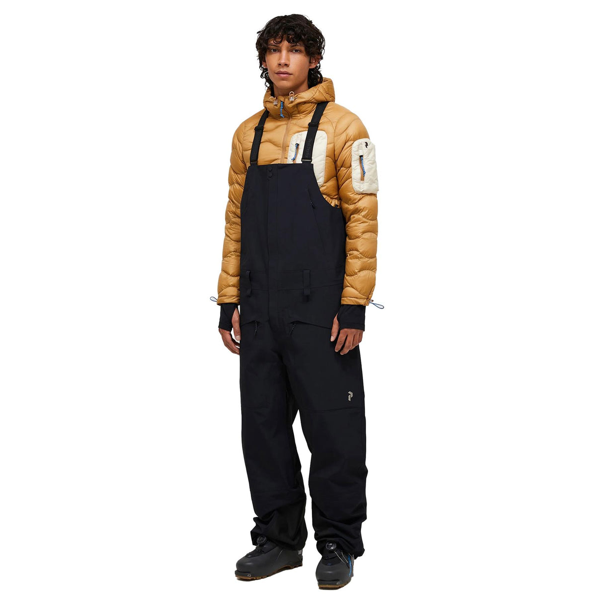 Peak Performance Mens Edge 3L Bib Pants Black