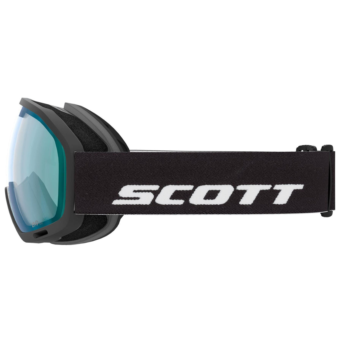 Scott Unlimited II OTG Goggles Black - AMP Aurora Green Chrome Lens